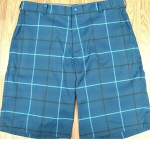 NIKE GOLF DRI-FIT REGULAR FIT SHORTS POLY/SPANDEX SEA GREEN Sz 36